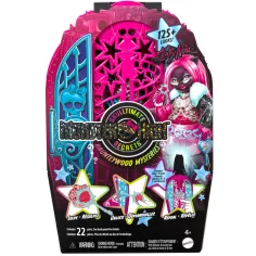 Monster High: Ужасно добри приятели тайни – Ужасно разследване на тайните на Hauntlywood кукла Catty Noir - Mattel