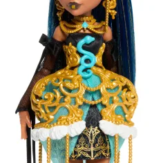 Monster High: Ужасно Сладък Рожден Ден – Cleo De Nile кукла с балон и подарък - Mattel изображение 3