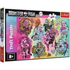 Monster High върховни чудовища приятелки 300 части пъзел - Trefl