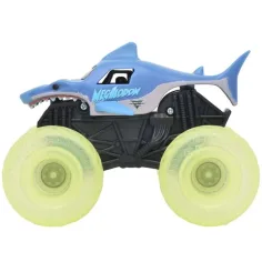 Monster Jam: Светещ Мегалодон светещ монстър камион – 1/43 - Spin Master изображение 3