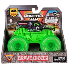 Monster Jam: Светещият Grave Digger - 1/43 - Spin Master