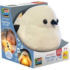 Montessori Baby Snow Fairy LED музикална плюшена птичка - Lisciani