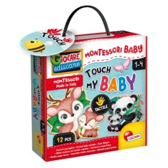 Montessori Baby Touch животни логически пъзел - Lisciani