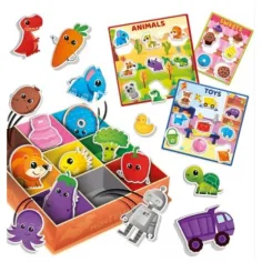 Montessori Бебе: Играчка за систематизиране на цветове изображение 2