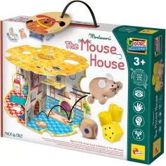 Montessori: Къщата на мишката - Играчка с мишка - Lisciani изображение 1