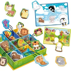 Montessori: Щастливи животни комплект от игри 67бр - Lisciani изображение 2