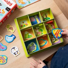 Montessori: Щастливи животни комплект от игри 67бр - Lisciani изображение 3