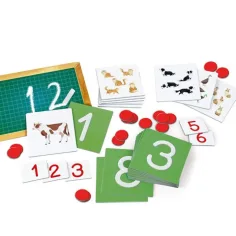 Montessori - Тактилни числа развиваща и обучаваща игра - Clementoni изображение 2