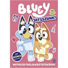 Мóra: Bluey – Играйме! книжка с стикери
