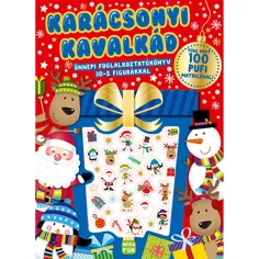 Мора: Коледна фиеста - Книга с пълнежи с пъстри стикери