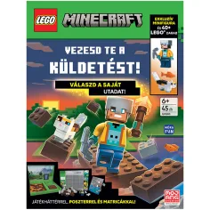 Móra: LEGO Minecraft – Водете мисията! книжка за занимания