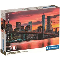 Мостът на залеза 1500 части HQC пъзел 84,5x59,5см - Clementoni