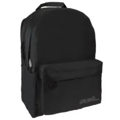 Must: Черна Монохромна RipStop ученическа чанта, раница 32x17x42cm