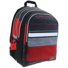 Must: Червено-Черно 2 в 1 раница с четири отделения, раница 47x25x33cm