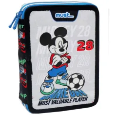 Must... Mickey Mouse пълнен двуетажен несесер