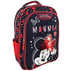 Must: Раница с Minnie Mouse в тъмносиньо и червено, 32x18x43cm