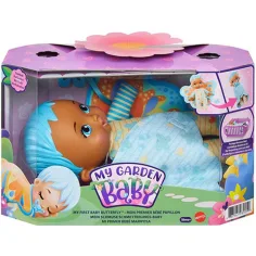 My Garden Baby: Еди-Бебе прегръщаща синя пеперуда кукла 23см - Mattel