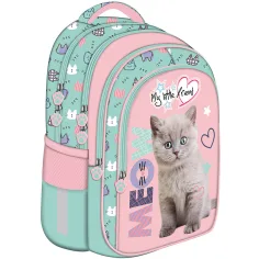 My Little Friend Fluffy Kitty котешка ученическа раница, раница BPL58 44x31x19cm