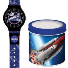 NASA аналогов часовник в метална кутия
