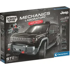 Наука и игра: Механичен цех – Jeep Recon комплект за строене - Clementoni изображение 1