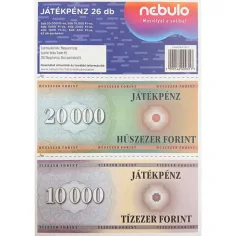 Nebulo: Комплект играчки пари с изрязани монети