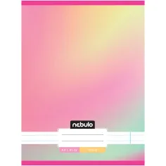 Nebulo: Пастелна дъга с линии тетрадка 81-32 A/4 изображение 1
