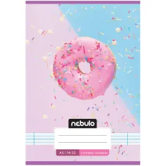 Nebulo: Плътно 1. клас поничка с шарка тетрадка 14-32 A/5