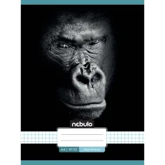 Nebulo: Плътно квадратно тефтерче с горила модел 87-32 A/4