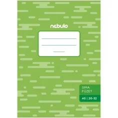 Nebulo: Плосък тетрадка 20-32 A/5