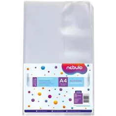 Nebulo: Прозоречен калъф за тетрадки A/4 размер 10бр.