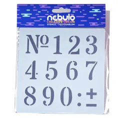 Nebulo: Шаблонна страница с големи числа