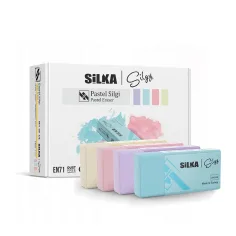 Nebulo: Silka гумичка - пастелни цветове 1бр