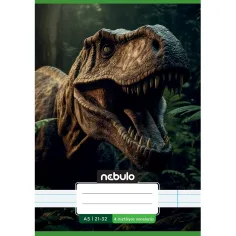 Nebulo: Т-Рекс шарен 4-ти клас тетрадка A/5 21-32