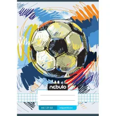 Nebulo: Тетрадка с шарка на футболна топка A/5 27-32