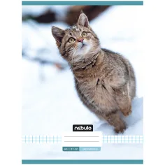 Nebulo: Тетрадка с квадратни клетки с котешки мотив 87-32 A/4