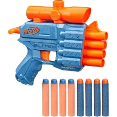 Nerf Elite 2.0 Prospect QS-4 пистолет за стрелба с гъби - Hasbro изображение 2