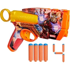 Nerf: Marvel Железният човек пистолет за стрелба с гъби - Hasbro изображение 2