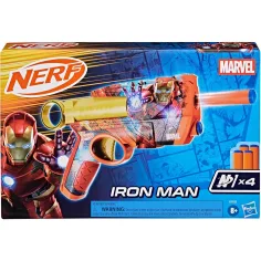 Nerf: Marvel Железният човек пистолет за стрелба с гъби - Hasbro изображение 1