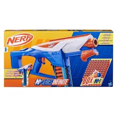 Nerf: N-Series: Безкраен пистолет за гъби с 80 бр. патрони - Hasbro