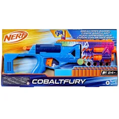 Nerf: N Series Cobaltfury пистолет за стрелба с гъби - Hasbro