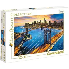 New York HQC пъзел 3000бр - Clementoni