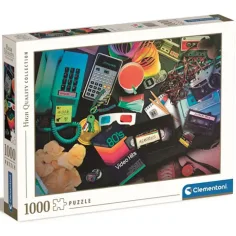 Носталгия от 80-те години HQC пъзел 1000 части - Clementoni