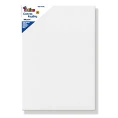 Опънато бяло платно за рисуване 70x100см