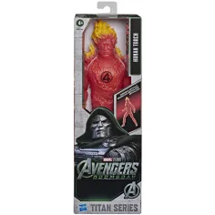 Отмъстителите Titan Hero: Човекът-факла, екшън фигура 29 см - Hasbro