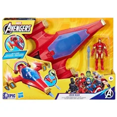 Отмъстителите: Железният човек Репулсор Бласт бойен самолет - Hasbro
