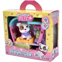 Pamper Petz: Мини играчка къща с кученце - Simba Toys