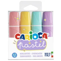 Пастелна 4бр. комплект маркери за текст - Carioca