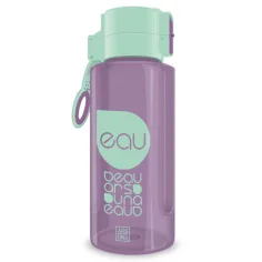 Пастелно зелено-лилаво шише 650ml