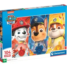 Pатрул на лапите 104 части Super пъзел - Clementoni
