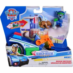 Pатрул на лапите: Търсене и спасяване на количката с фигура на Rocky - Spin Master